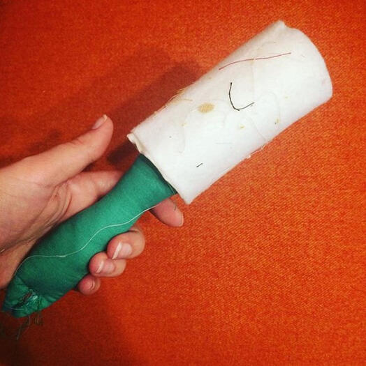 Erin Murtha tiny McKittens textile art